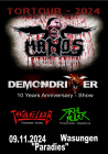  METALKRACH - MANOS & DEMONDRIVER • 09.11.2024, 19:00 • Wasungen