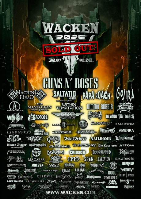 WACKEN OPEN AIR 2025  | www.metaltix.com