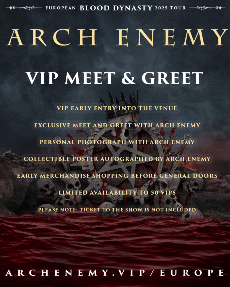 ARCH ENEMY - VIP  | www.metaltix.com